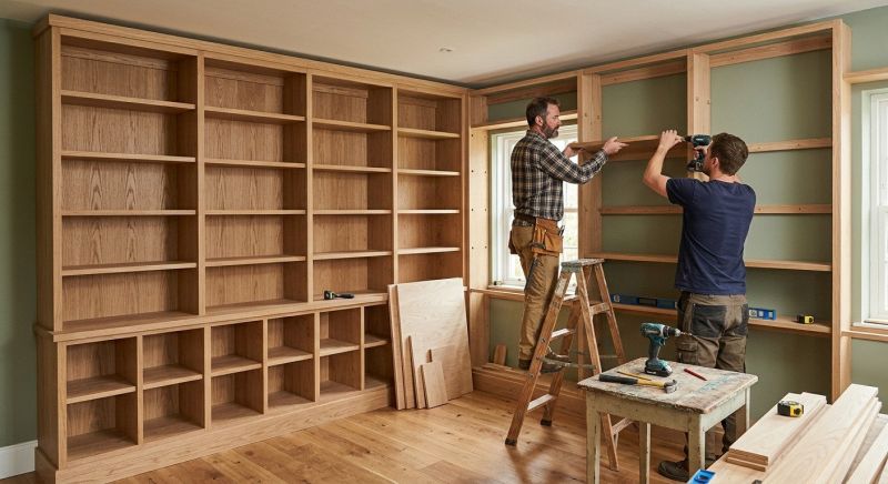 Bookcase Installation in Greensboro, NC