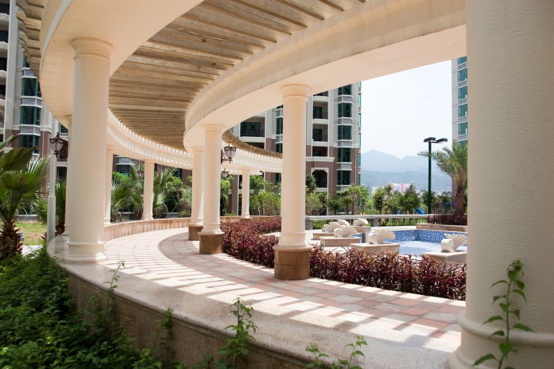 Curved Pergola Installation in Conroe, TX