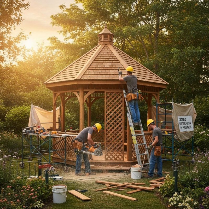 Gazebo Repair in Conroe, TX