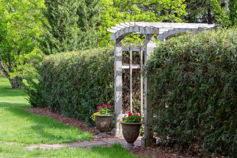 Arched Arbor Installation in Alpharetta, GA