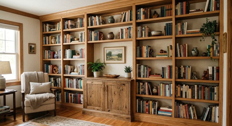 Bookcase Construction in Frederick, MD