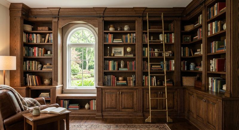 Bookcase Construction in Frederick, MD
