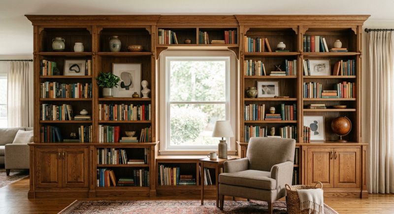 Bookcase Installation in Annapolis, MD