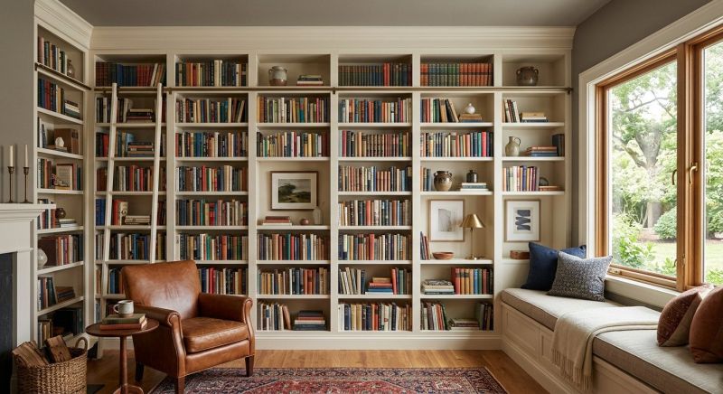 Bookshelves Installation in Woodbridge, VA