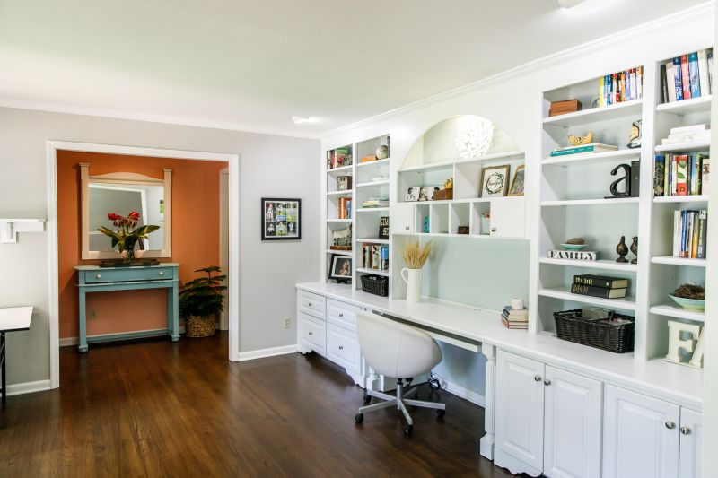 Built In Desk Installation in Frederick, MD