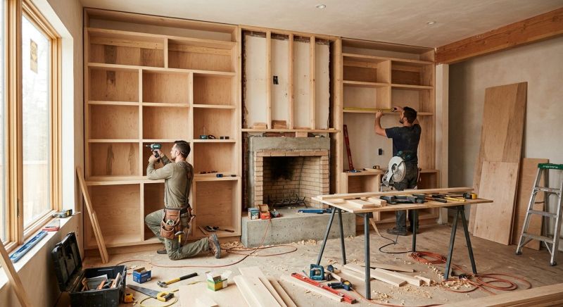 Built In Shelving Service in Greensboro, NC