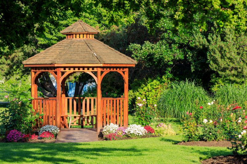 Cedar Gazebo Installation in Wilmington, NC
