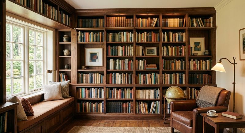 Custom Bookshelves Service in Fairfax, VA