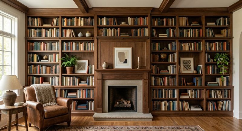 Fireplace Shelves Installation in Charlotte, NC