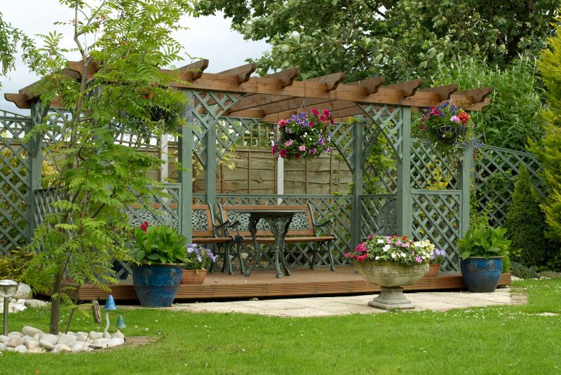 Garden Arbor Installation in Conroe, TX