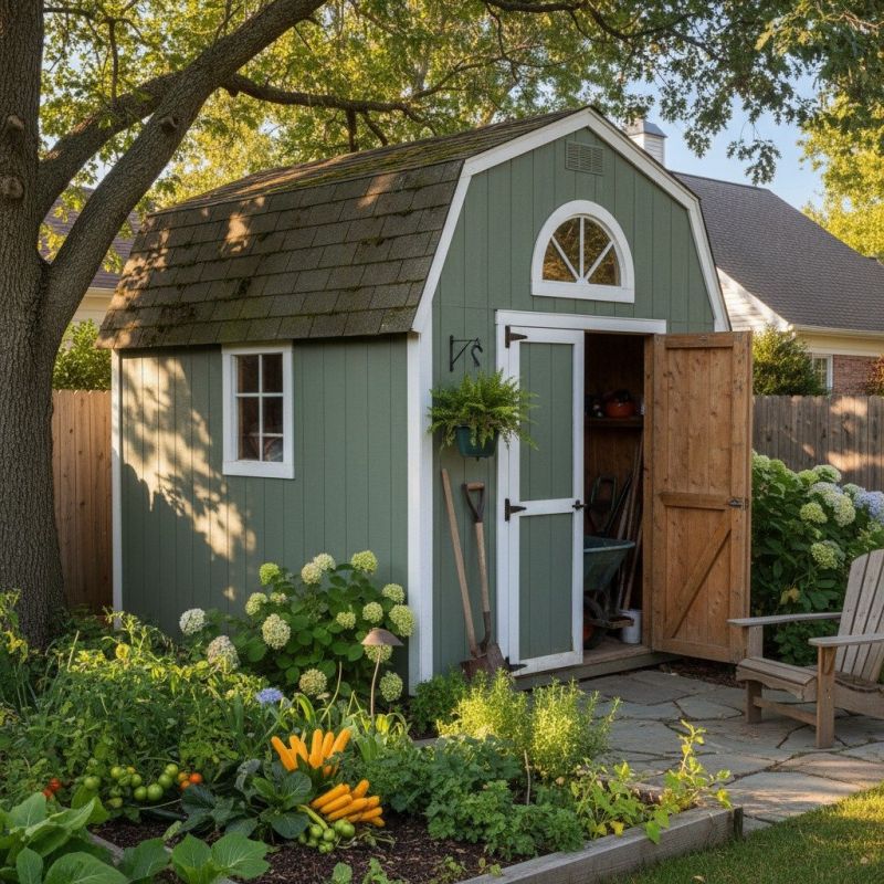 Garden Shed Construction in Conroe, TX