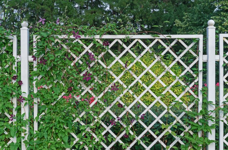 Garden Trellis Installation in Wilmington, NC