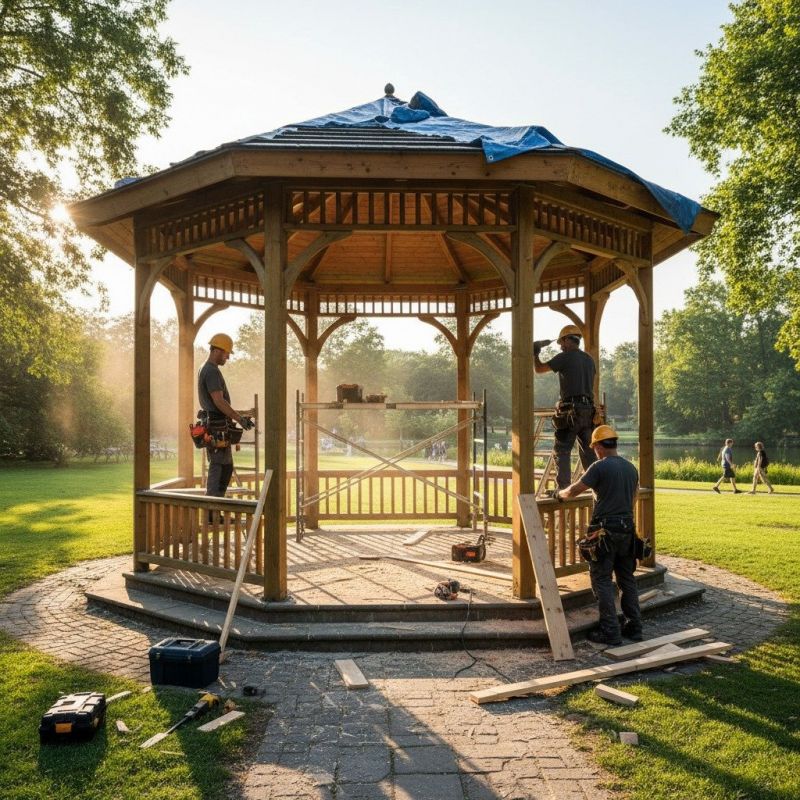 Gazebo Repair in Kansas City, KS