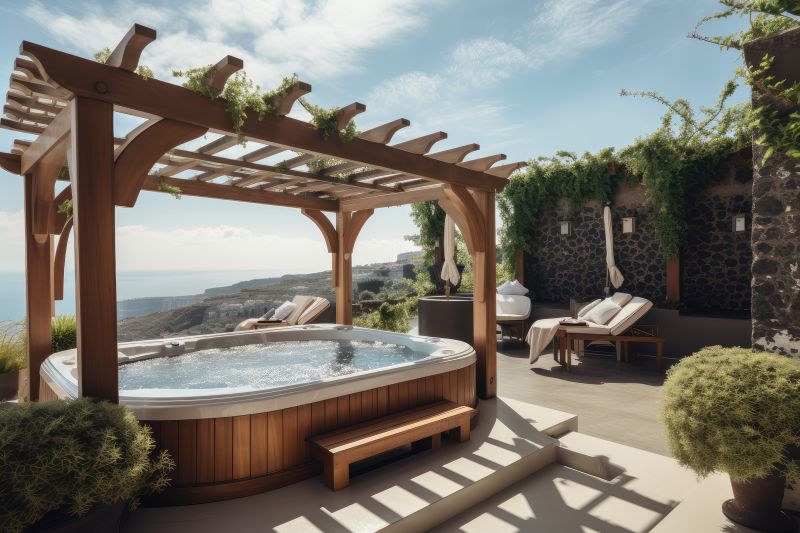 Hot Tub Pergola Installation in Wilmington, NC