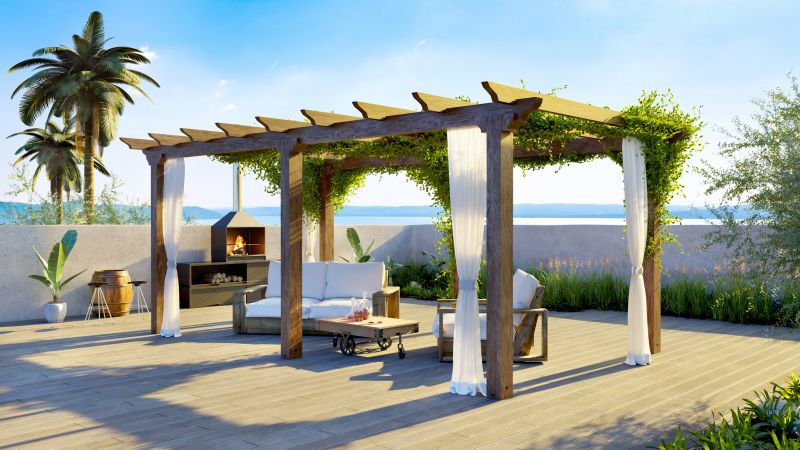 Hot Tub Pergola Installation in Wilmington, NC