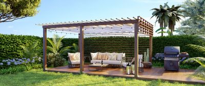 Hot Tub Pergola Installation in Wilmington, NC