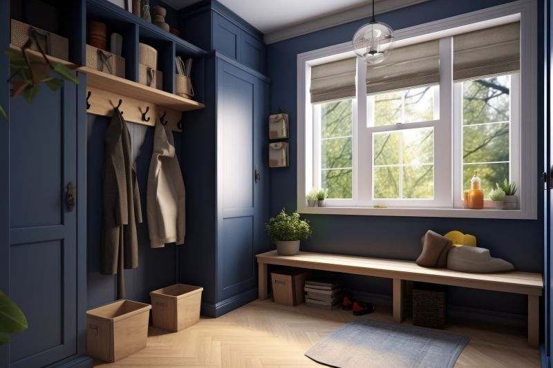 Mudroom Shelving Installation in Durham, NC