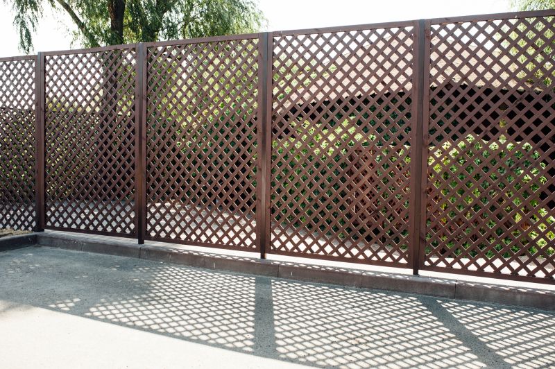 Wood Trellis Installation in Conroe, TX
