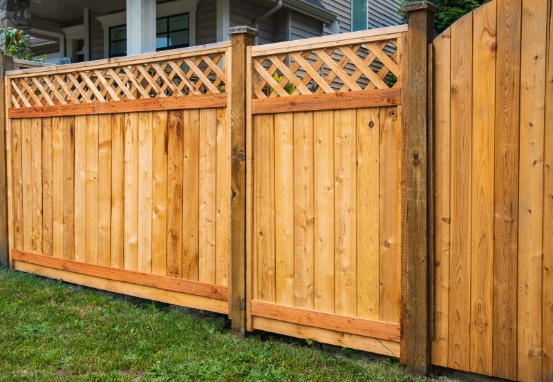 Wood Trellis Installation in Kansas City, KS